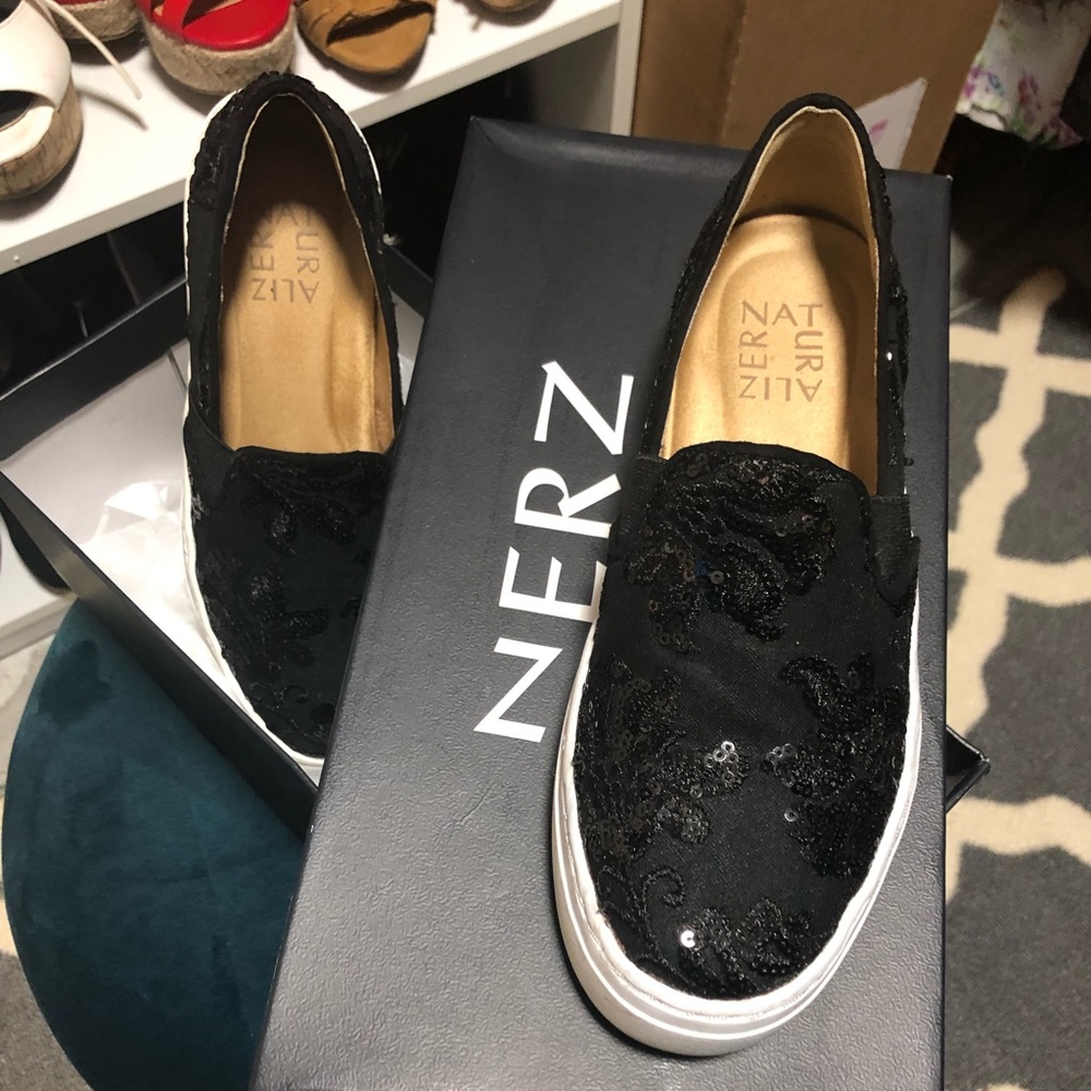 Naturalizer Carly 3 Sequined Slip-On Sneakers